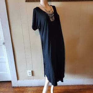 Black maxi dress never worn!